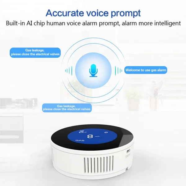 Tuya Smart WIFI Gas leakage detector sensor and Alarm - Image 5