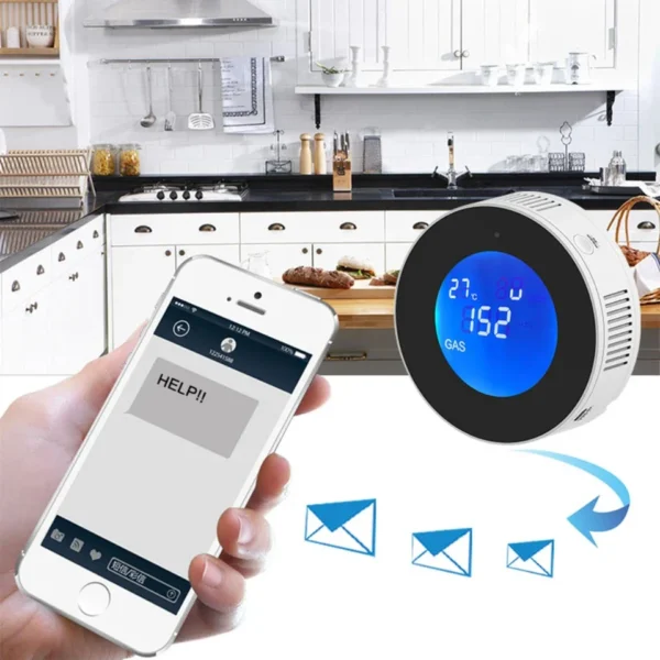 Tuya Smart WIFI Gas leakage detector sensor and Alarm