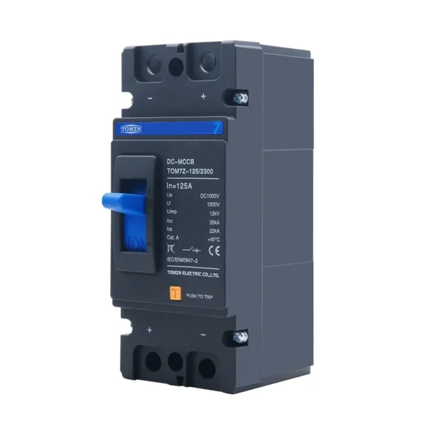 Tomzn TOM7Z 2P 125A DC MCCB Breaker - Image 4
