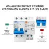 Tomzn Residual current circuit breaker Main switch with surge protector RCBO MCB with Lightning protection SPD - Image 3