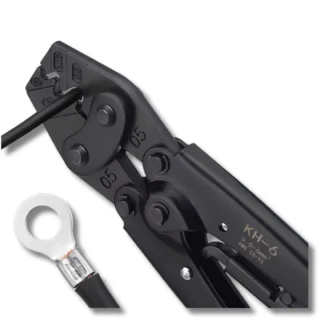 YTH KH-6 Copper Nose Crimping Pliers – Cold-Pressed Terminal & U-Shaped Wire Lug Clamp