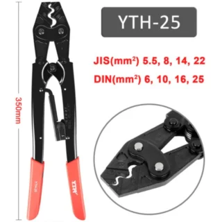 YTH-25 Multi-Function Crimping Pliers – 6-25mm Cable Crimping Tool for Electricians