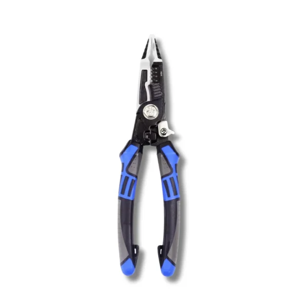 YTH ME11 9-in-1 Multi-Functional Wire Stripper – 8" Wire Stripping, Cutting & Crimping Tool for Electric Cable Work - Image 3