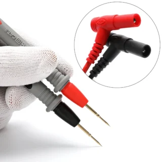1 Pair Universal Digital Multimeter Fine Tip Lead Probe Pen 1000V 10A High Quality Meter Wire