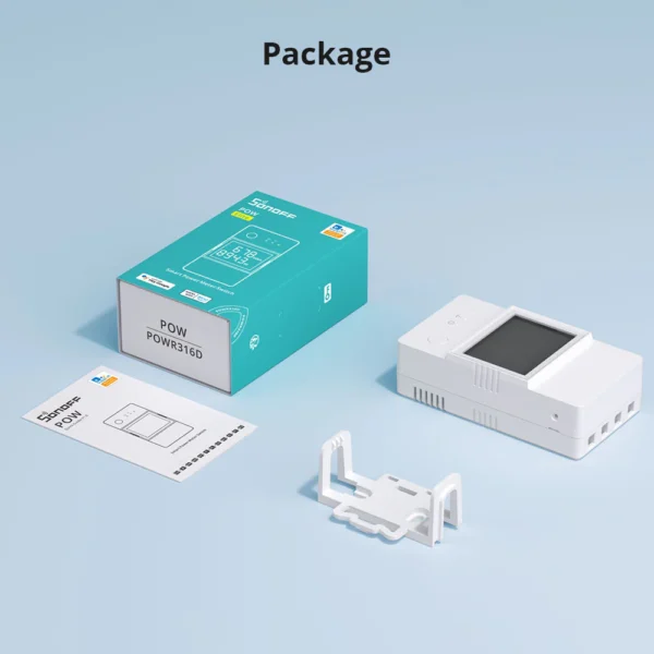 SONOFF POWR320D Elite Smart Power Wifi Meter Switch - Image 4