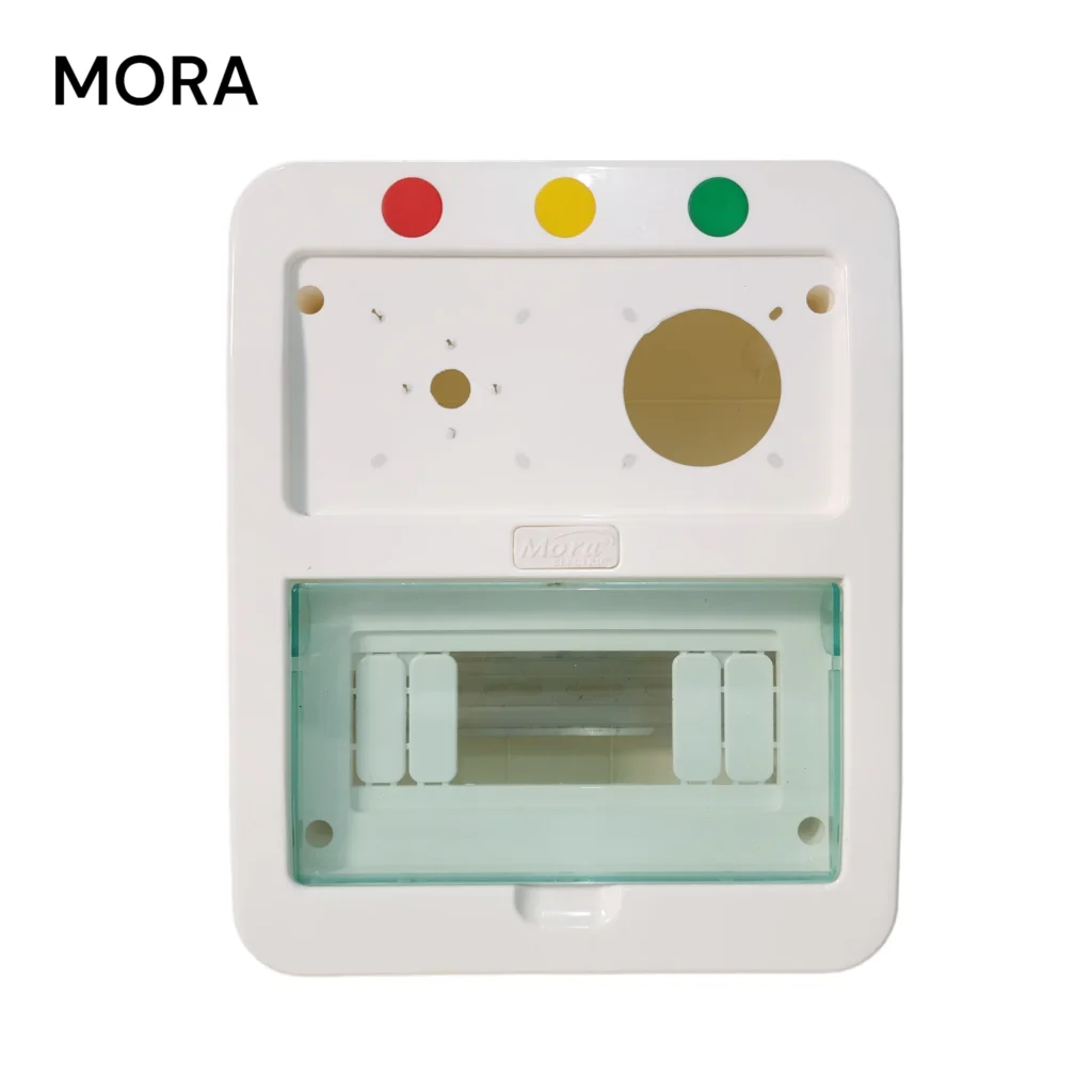 Mora Solar Distribution Box Plastic Electrical DB for multipurpose.