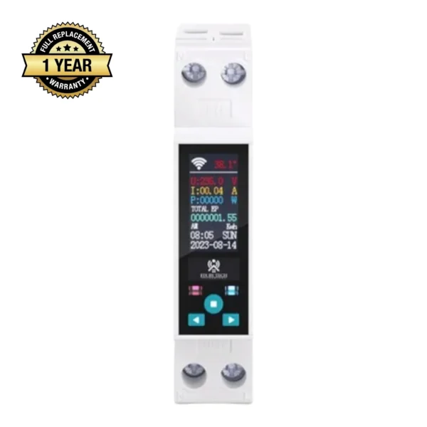 FBT-X-WTMP-LD WIFI Smart Switch Circuit Breaker LED Energy Meter KWh Power Metering Timer Relay Remote Control Smart Life APP - Image 3