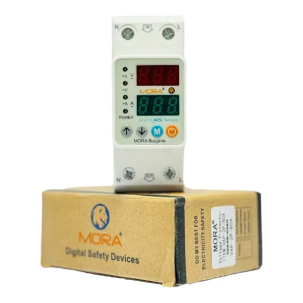 Mora 80A VA Protector by MORA Bulgaria with time delay function 2024 - Image 2