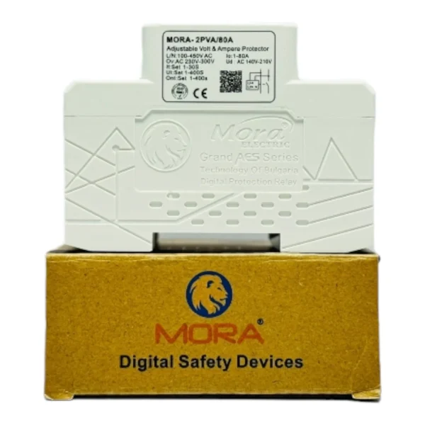 Mora 80A VA Protector by MORA Bulgaria with time delay function 2024 - Image 3