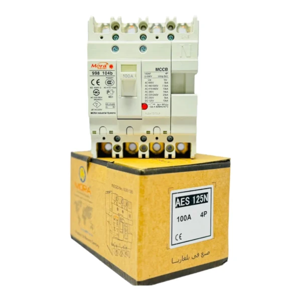 Mora MCCB 100A Three Phase Disconnector Switch 4 Pole