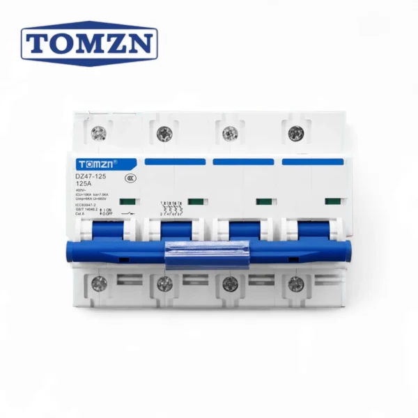 Tomzn 4P AC Circuit Breaker 400V 125A - Image 2