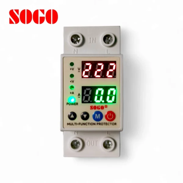 SOGO 2IN1 Adjustable Over & Under Voltage Protector - Image 2