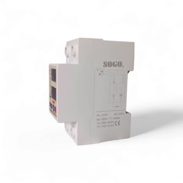 SOGO 2IN1 Adjustable Over & Under Voltage Protector - Image 3