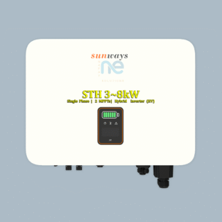 STH 3~8kW  Single	Phase | 2 MPPTs | Hybrid inverter (HV)