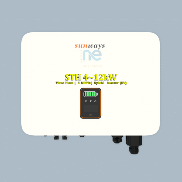 STH 4~12kW  Three Phase | 2	MPPTs | Hybrid inverter (HV)