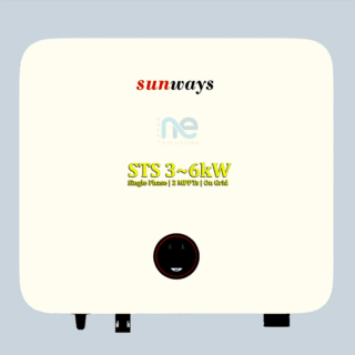 STS 3~6kW Single Phase | 2 MPPTs | On Grid