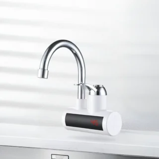 GPower G-14 Hot Electric Faucet Tap – Instant Hot & Cold Water Heater Geyser, Tankless Wall Mount
