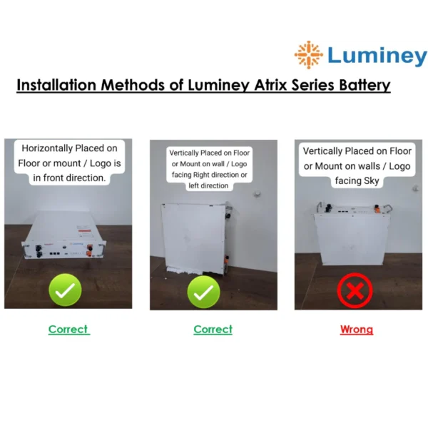 Luminey Atrix-5 5kWh 51.2V 100Ah Lithium-ion Battery 51.2V - Image 4