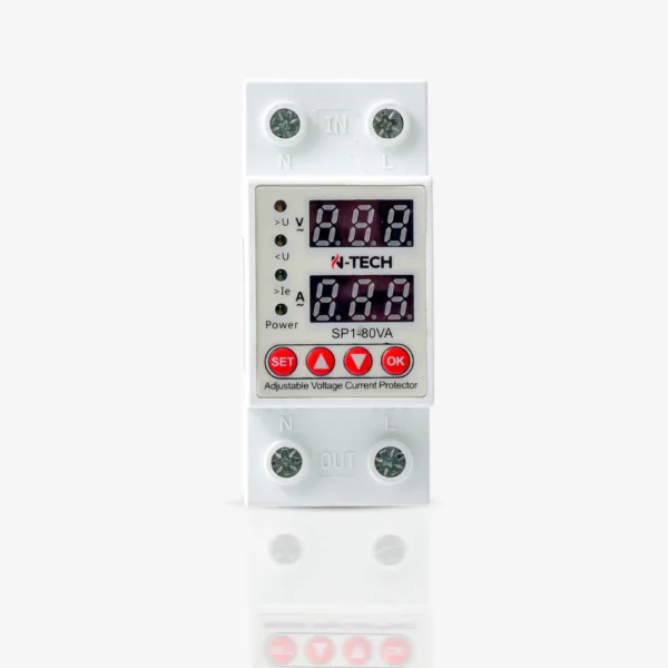 N-Tech SP2-80VA 63A Voltage Protection Device - Over and Under Voltage Protective Device - Image 2