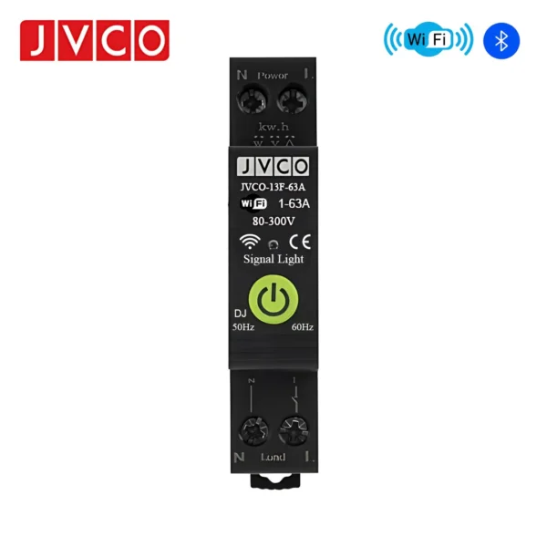 JVCO 13in1 63A Bidirectional WIFI Smart Switch with Monitoring and Protection - Image 6