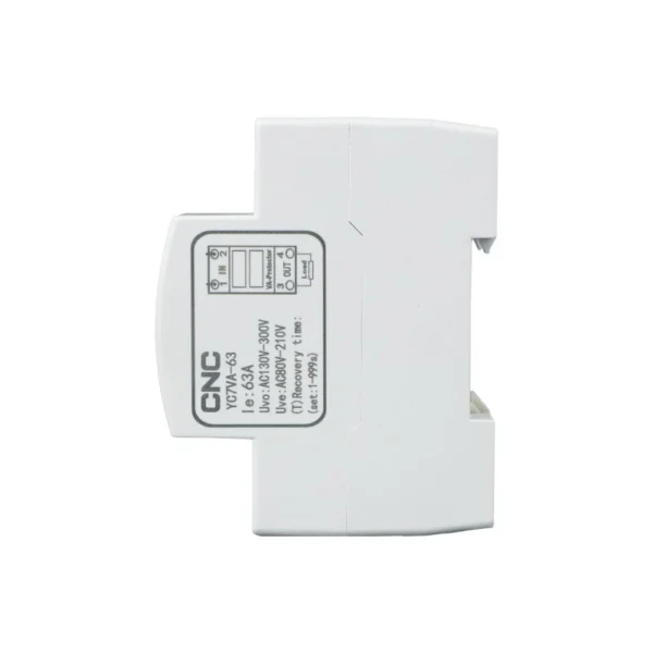 CNC YC7VA 2in1 2P Overvoltage and Undervoltage Protector - Image 3