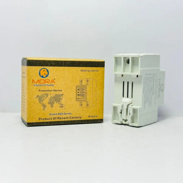 Mora 3in1 voltage protector Over and Under Voltage Protective Device with Kwh meter - Image 3