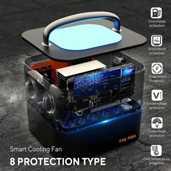 TigFox T500 - 500W Solar-Ready Portable Lithium Power Station - Image 5