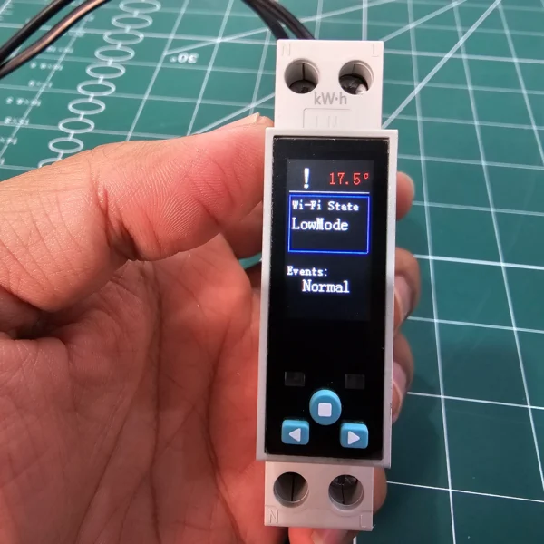 FBT-X-WTMP-LD WIFI Smart Switch Circuit Breaker LED Energy Meter KWh Power Metering Timer Relay Remote Control Smart Life APP - Image 5