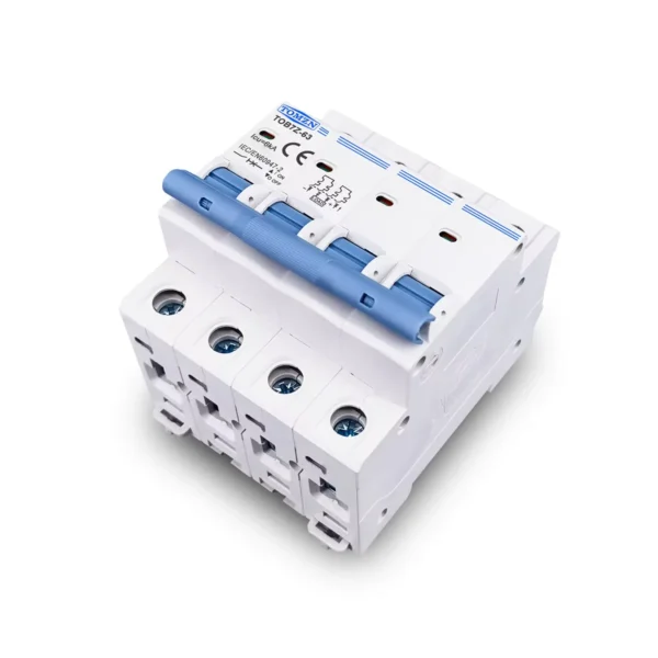 Tomzn TOB7Z-63 4P DC 1200V MCB Circuit Breaker - Image 3