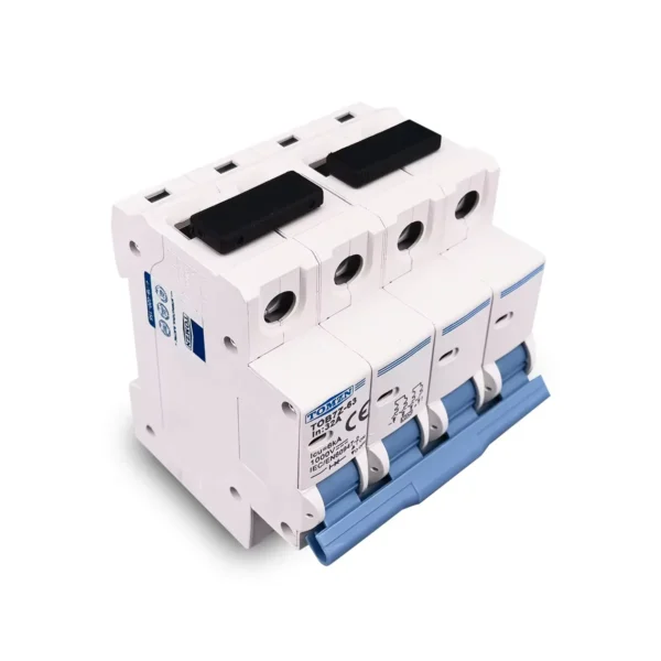 Tomzn TOB7Z-63 4P DC 1200V MCB Circuit Breaker - Image 4