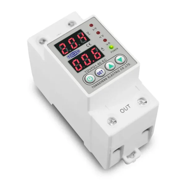 Tomzn 4th Gen 2IN1 Adjustable Over & Under Voltage Protector TOVPD1-63/TOVPD1-40 - Image 5