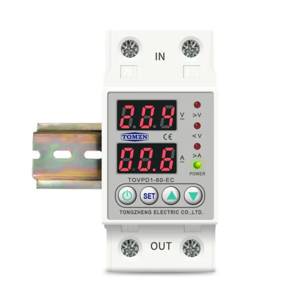 Tomzn 4th Gen 2IN1 Adjustable Over & Under Voltage Protector TOVPD1-63/TOVPD1-40 - Image 6