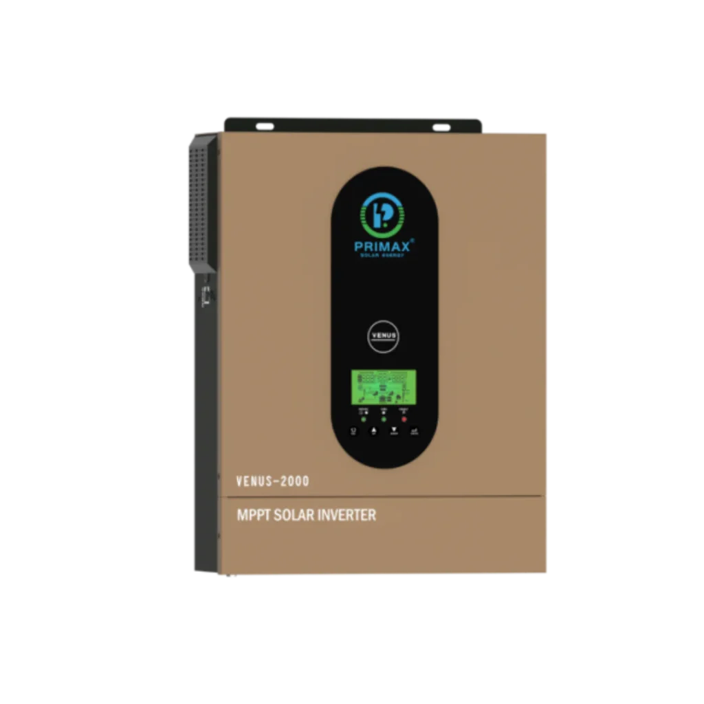 PRIMAX VENUS 2000 Off grid Solar Inverter 12V 1.6KW with 2000W MPPT Solar Charge Controller